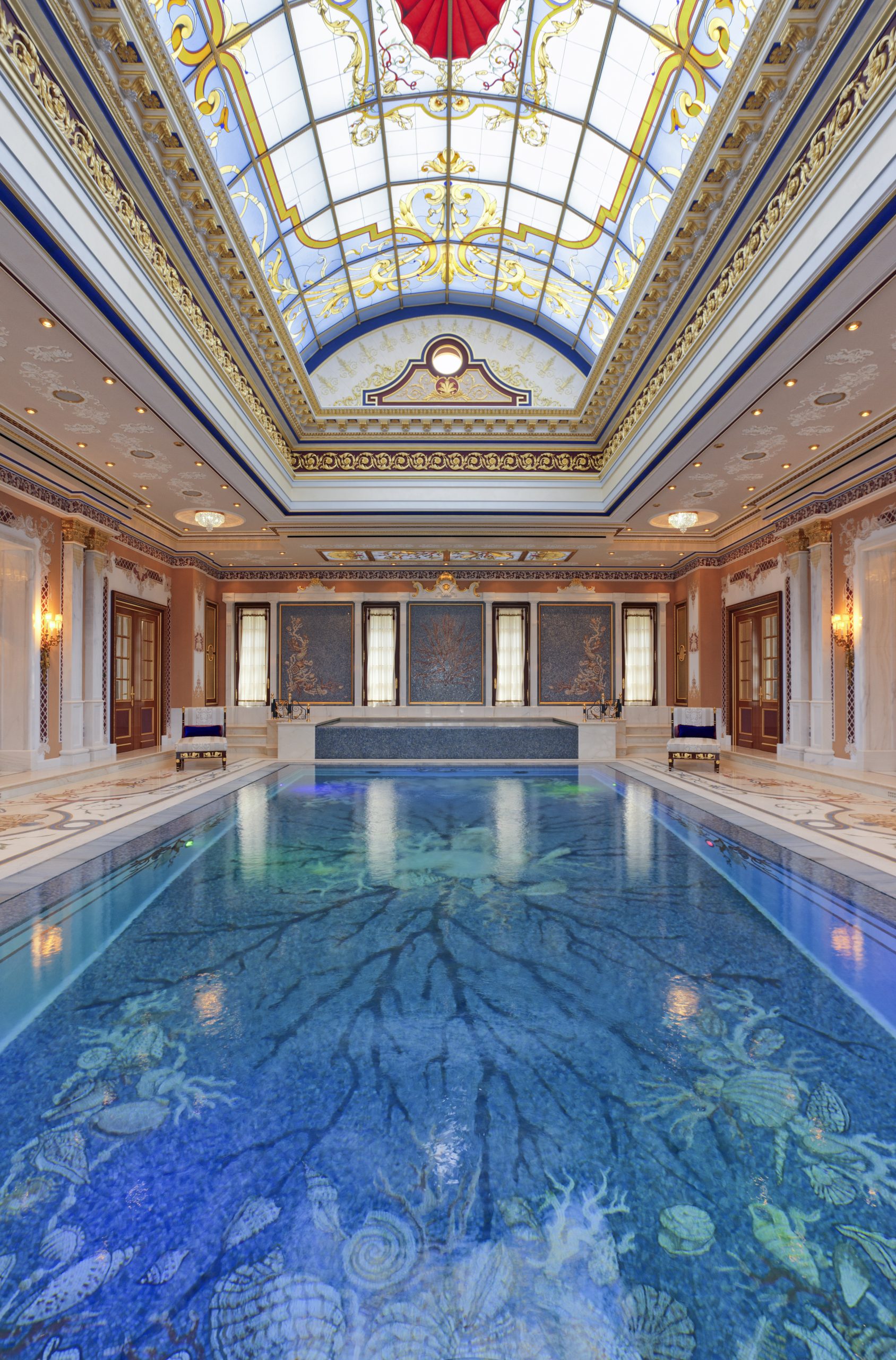 Indoor Luxury Pool — High-End Construction by Marshanski Build