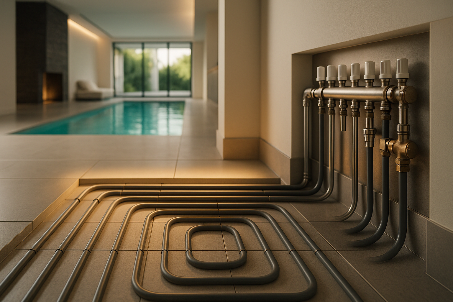 Underfloor Heating Pool Heating Combined System: Should You Connect Both? Expert Advice