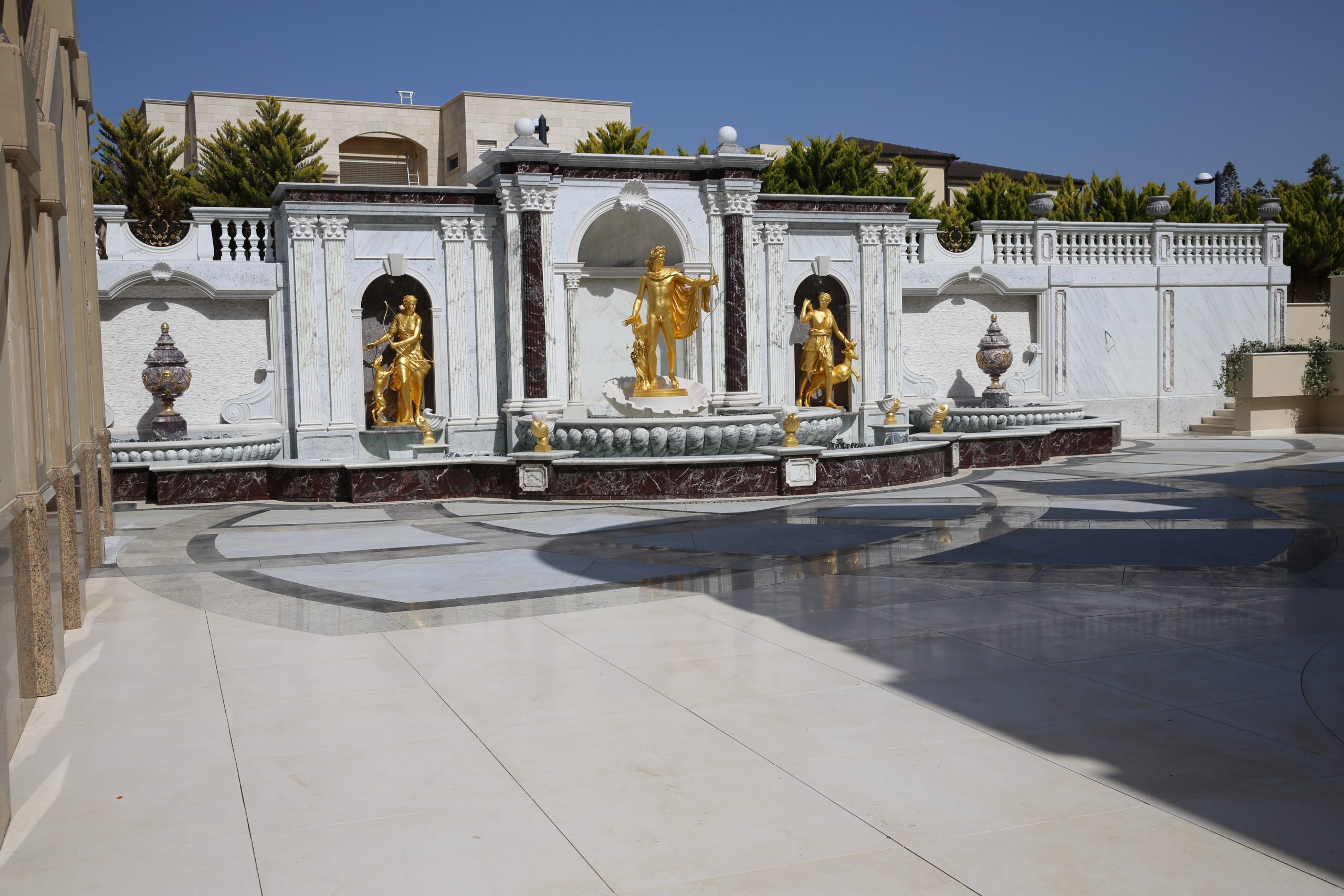 Luxury construction project by Marshanski Build in Israel showing high-end finishes