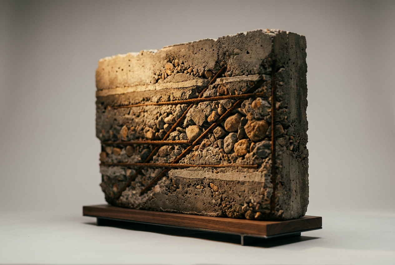 Exterior Wall Section in Luxury Homes: Why Build with Solid Concrete Instead of Blocks